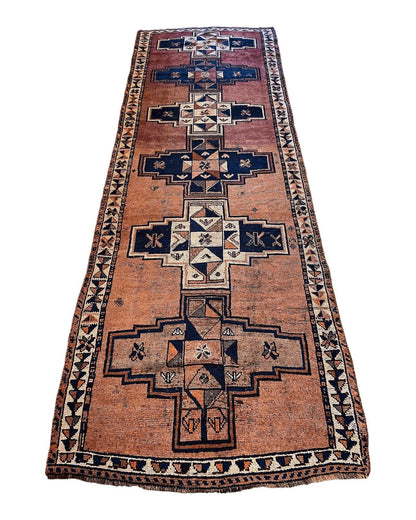 Antique Luri Persian Tribal Rug 4’4”x12’9” - Nuvé