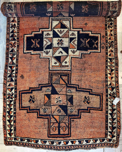 Antique Luri Persian Tribal Rug 4’4”x12’9” - Nuvé