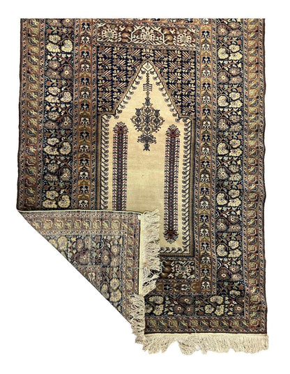 Antique Turkish Panderma Prayer Rug - Nuvé