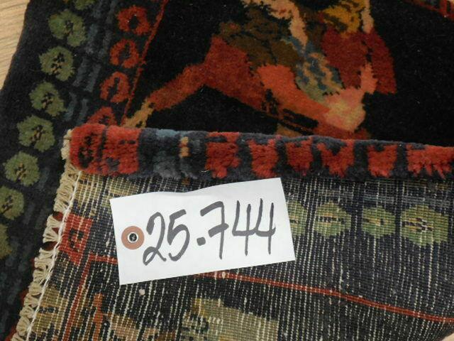 ANTIQUE UNIQUE PICTORAL OMARKHAYYAM RUG 1.5x1.8 Ft - Nuvé