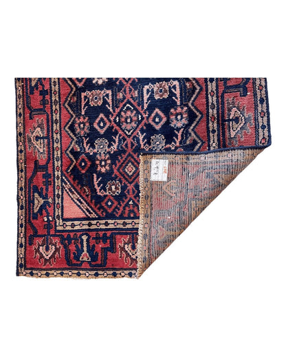 Antique Vegetable Dye Malayer Persian Runner Rug 3x10’4” - Nuvé