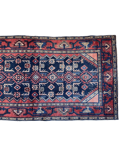 Antique Vegetable Dye Malayer Persian Runner Rug 3x10’4” - Nuvé