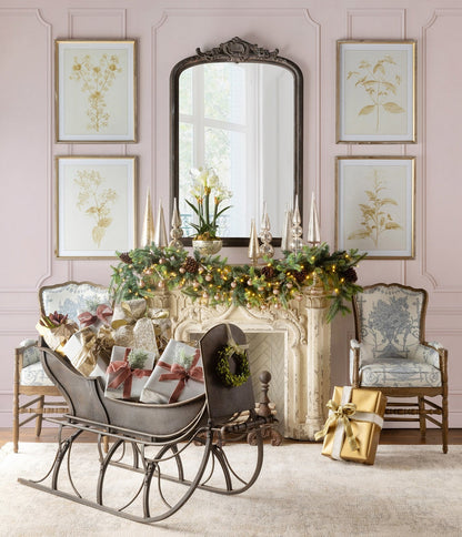 Antique Iron Cutter Sleigh Christmas Décor - Nuvé