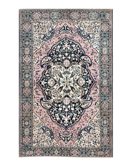 Antique Persian Farahan Sarouk Rug 4x6