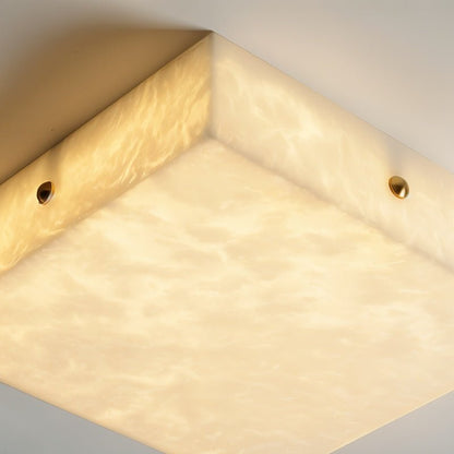 Arca Alabaster Flushmount - Nuvé