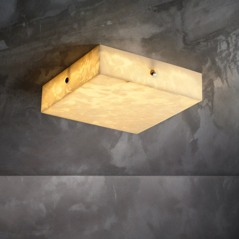 Arca Alabaster Flushmount - Nuvé