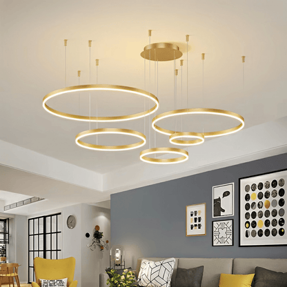 Elegant Aryana Chandelier by Residence Supply featuring multiple crystal tiers and a polished metal frame.