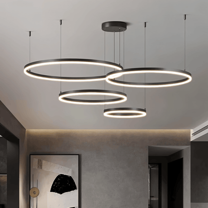Elegant Aryana Chandelier by Residence Supply featuring multiple glass orbs and intricate metal frame design.