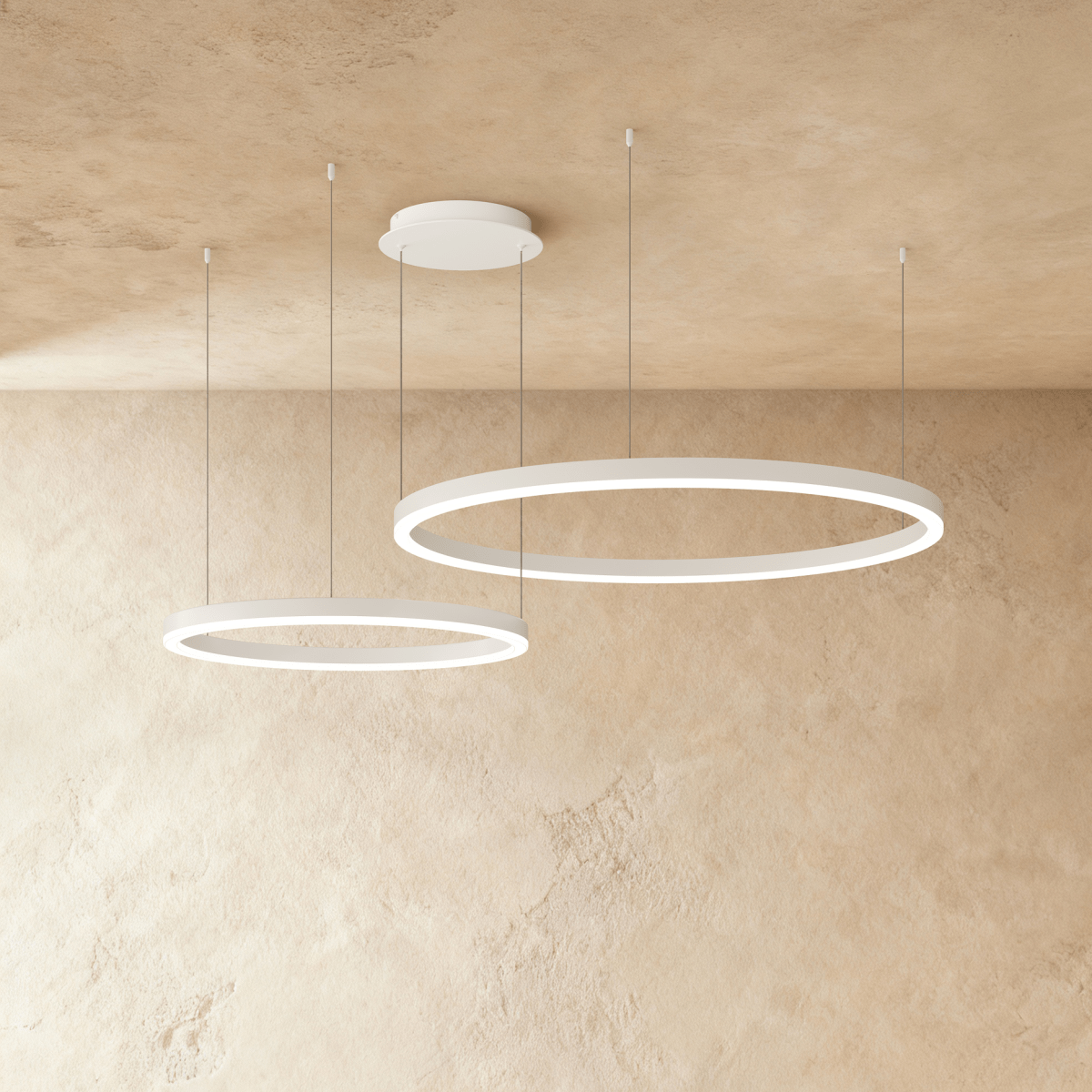 Elegant Aryana Chandelier by Residence Supply featuring multiple glass orbs and a modern gold finish.