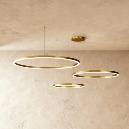 Elegant Aryana Chandelier by Residence Supply featuring multiple glass globes and intricate metal detailing.
