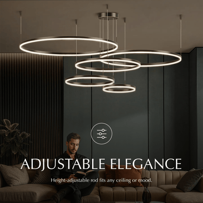 Elegant Aryana Chandelier by Residence Supply featuring multiple hanging crystal-like elements and a classic design.
