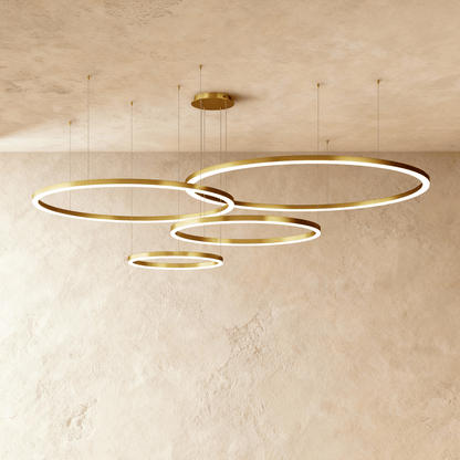 Elegant Aryana Chandelier by Residence Supply featuring multiple glass globes and intricate metal detailing.