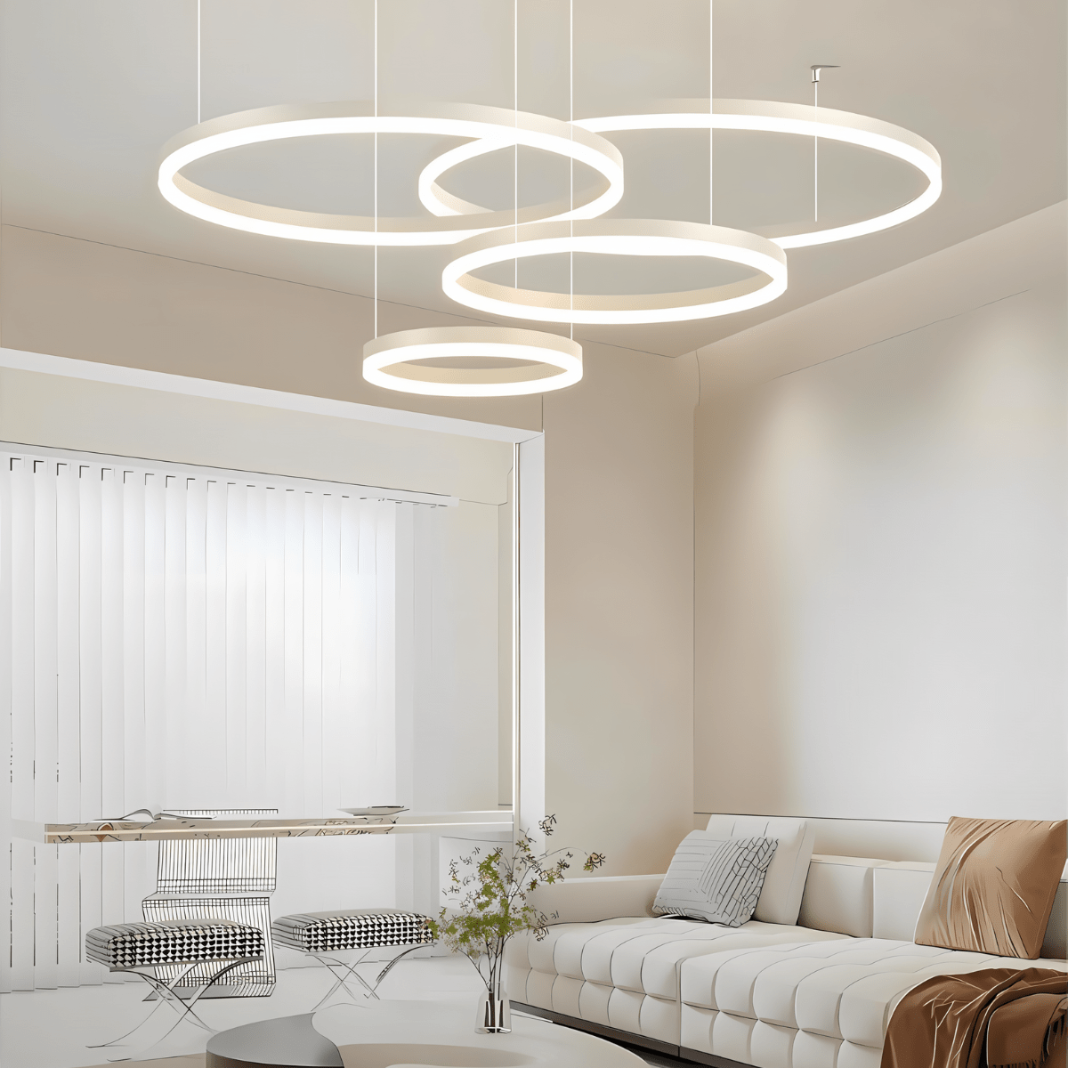 Elegant Aryana chandelier by Residence Supply with intricate metalwork and multiple light fixtures, perfect for sophisticated lighting.