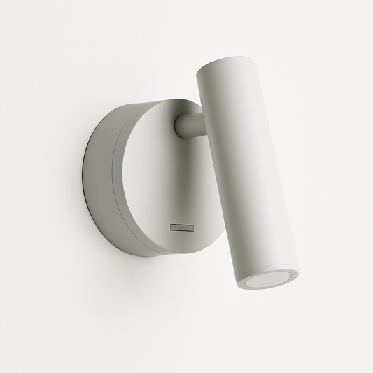 Residence Supply Asmra bedside reading lamp with adjustable arm and warm light for convenient nighttime reading.