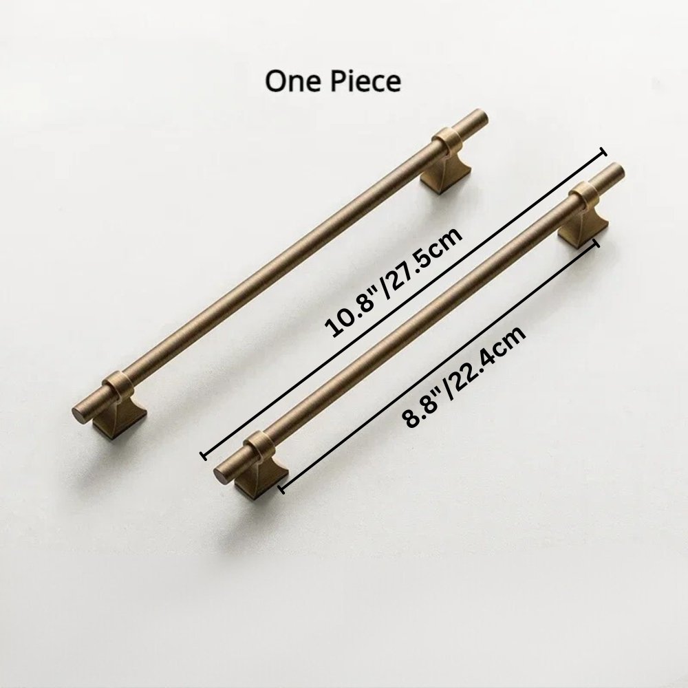 Atiq Brass Knob & Pull Bar - Nuvé