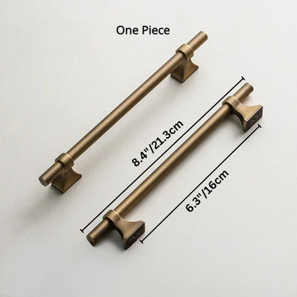 Atiq Brass Knob & Pull Bar - Nuvé