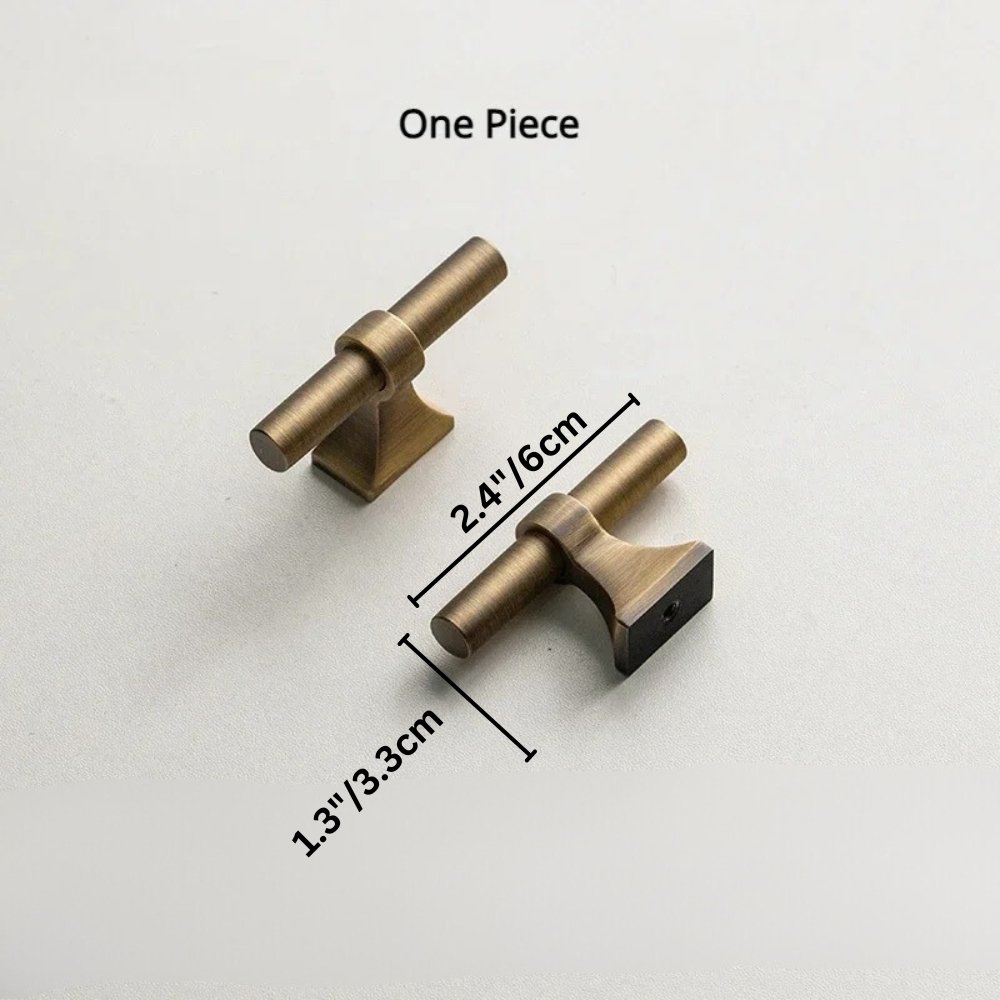 Atiq Brass Knob & Pull Bar - Nuvé