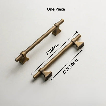 Atiq Brass Knob & Pull Bar - Nuvé