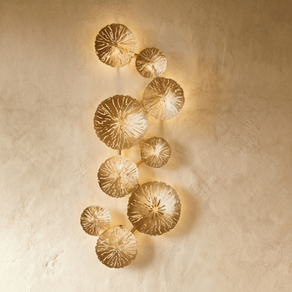 Aurelia Illuminated Art by Residence Supply featuring a modern, illuminated decorative wall art piece with abstract design.