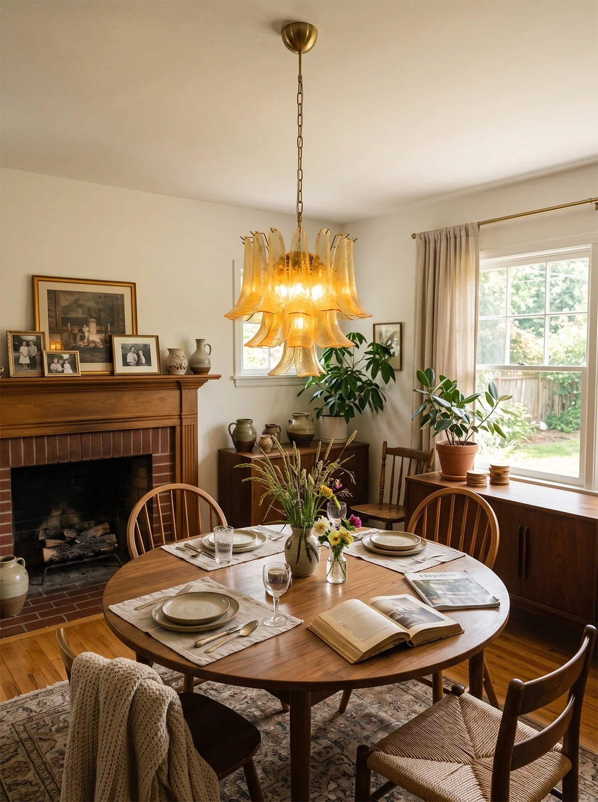 Auriane Pebbled Champagne Glass Chandelier