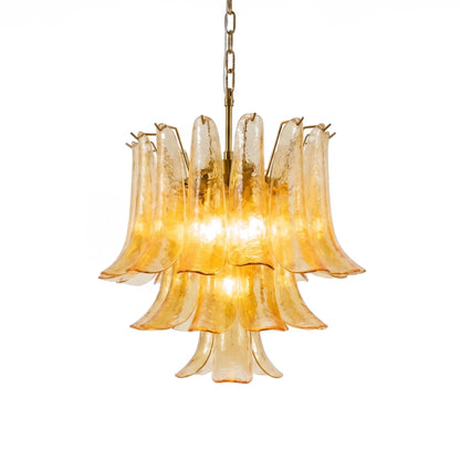 Auriane Pebbled Champagne Glass Chandelier