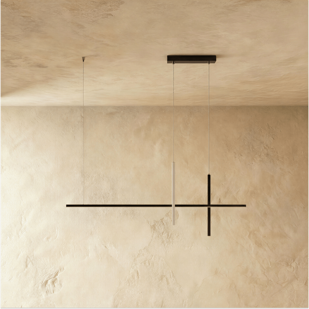 Avery Pendant Light by Residence Supply featuring a sleek modern design with a metallic finish and adjustable hanging length.