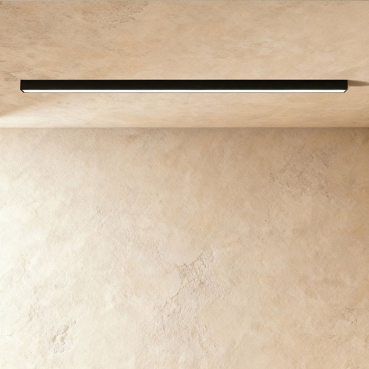 Azora Ceiling Light by Residence Supply featuring a modern design with a sleek, circular metal frame and integrated LED illumination.