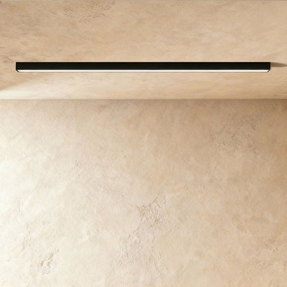 Azora Ceiling Light by Residence Supply featuring a modern design with a sleek, circular metal frame and integrated LED illumination.