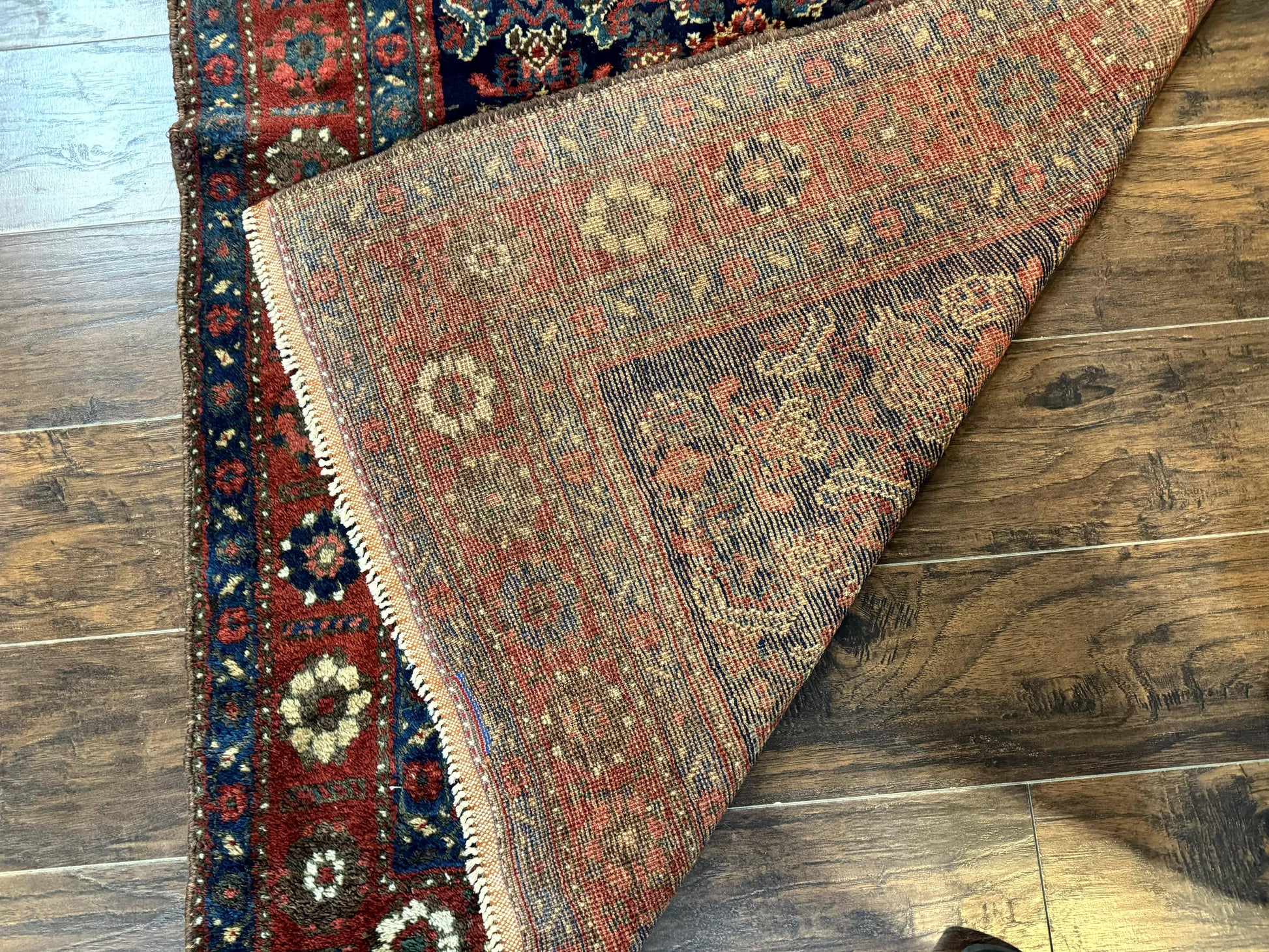Antique Persian Tribal Rug 4x6, Kurdish Rug - Nuvé