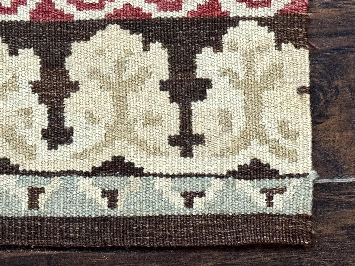 Antique Bessarabian Flatweave Kilim Rug 2x3, Sampler Rug 2 x 3 ft, Small Flatweave, Wool Handmade - Nuvé