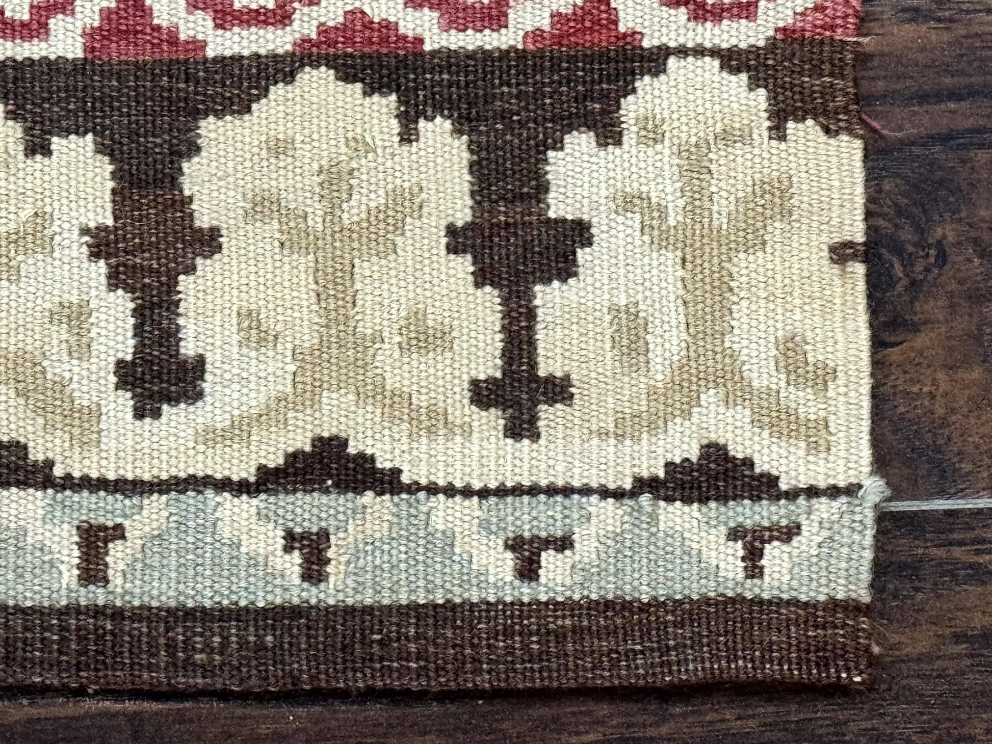 Antique Bessarabian Flatweave Kilim Rug 2x3, Sampler Rug 2 x 3 ft, Small Flatweave, Wool Handmade - Nuvé