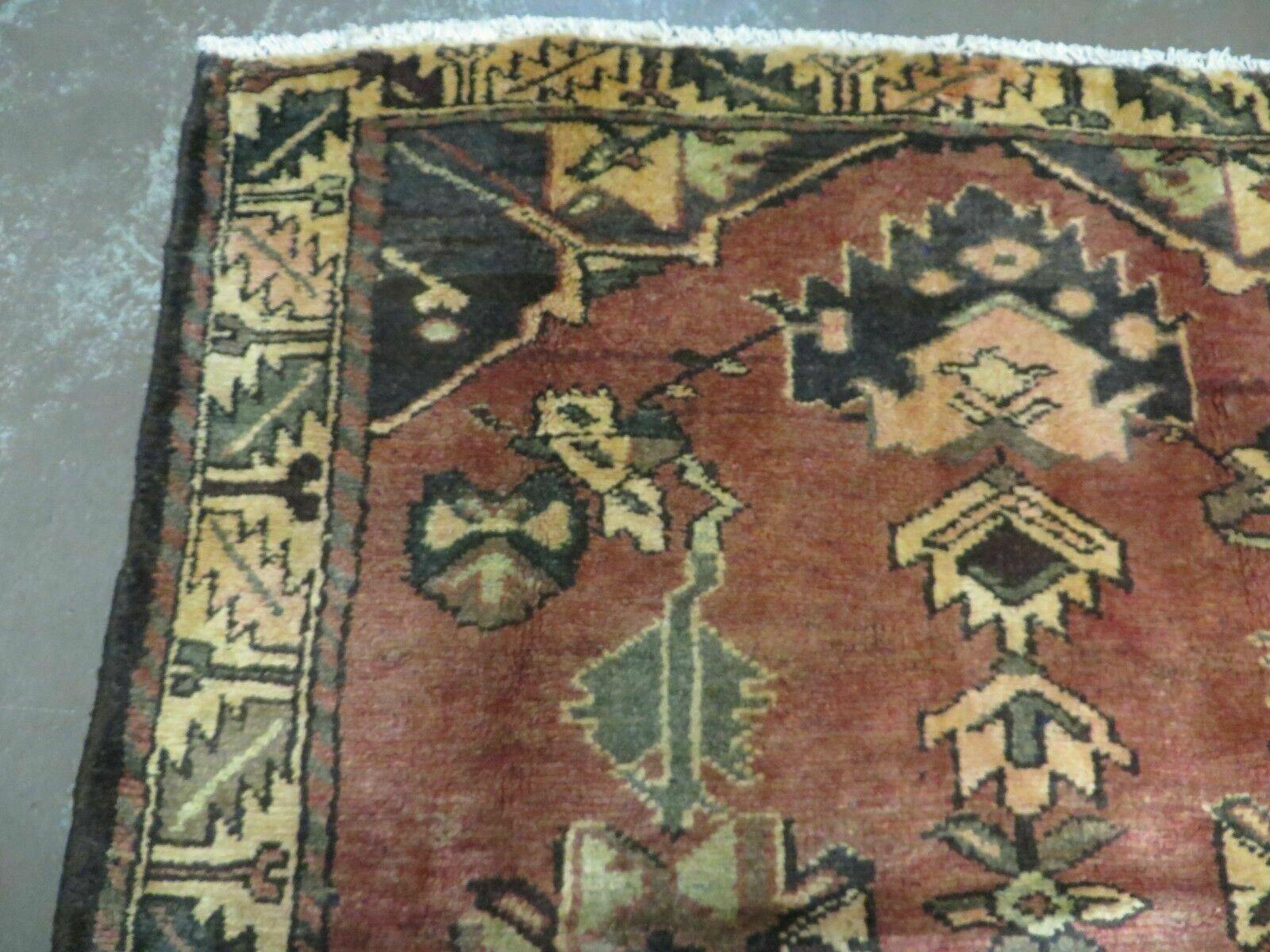 4' X 6' Antique 1920 Handmade Turkish Wool Rug Veg Dye Nice - Nuvé