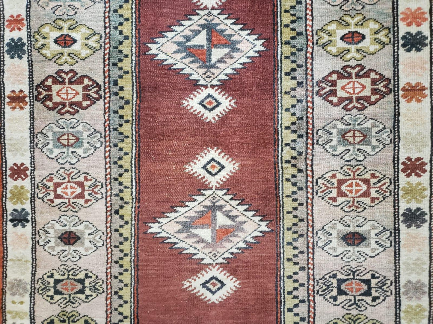 4x8 Turkish Rug - Turkish Oriental Carpet - Tribal Rug - Talesh Rug - Hand Knotted Wool Area Rug 4' 4" x 7' 6" Bedroom Rug Vintage - Nuvé