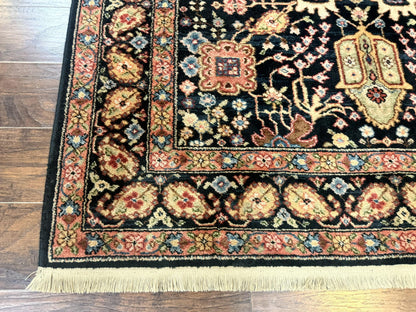 Karastan Rug 5.9 x 8.6, Chahar Mahal #604, Wool Vintage Discontinued Karastan Carpet - Nuvé