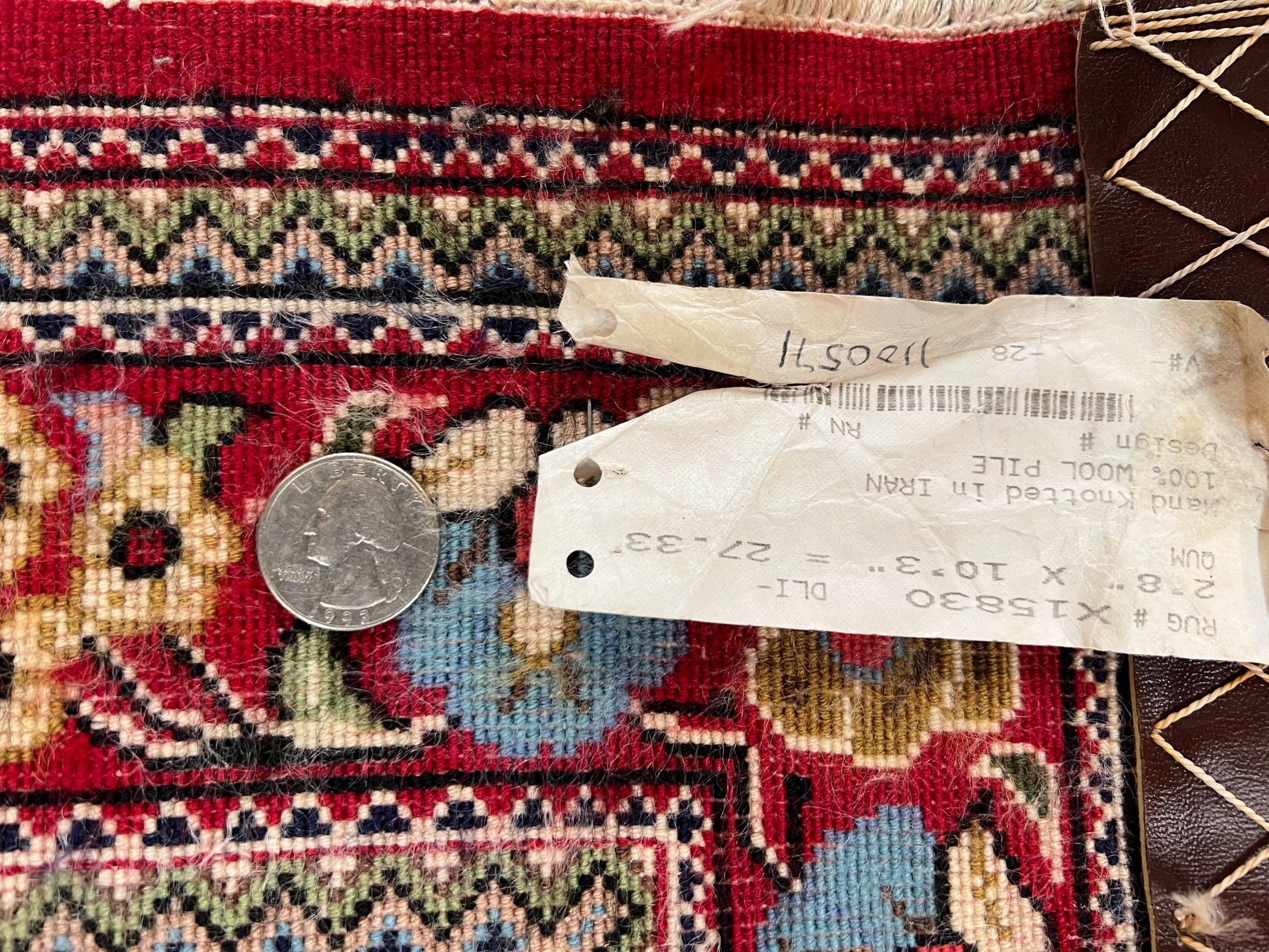 Wonderful Persian Qum Runner Rug 2.8 x 10 ft, Floral Medallions with Bird Motifs, Hand Knotted Wool Fine Oriental 10ft Hallway Runner, Cream Red - Nuvé