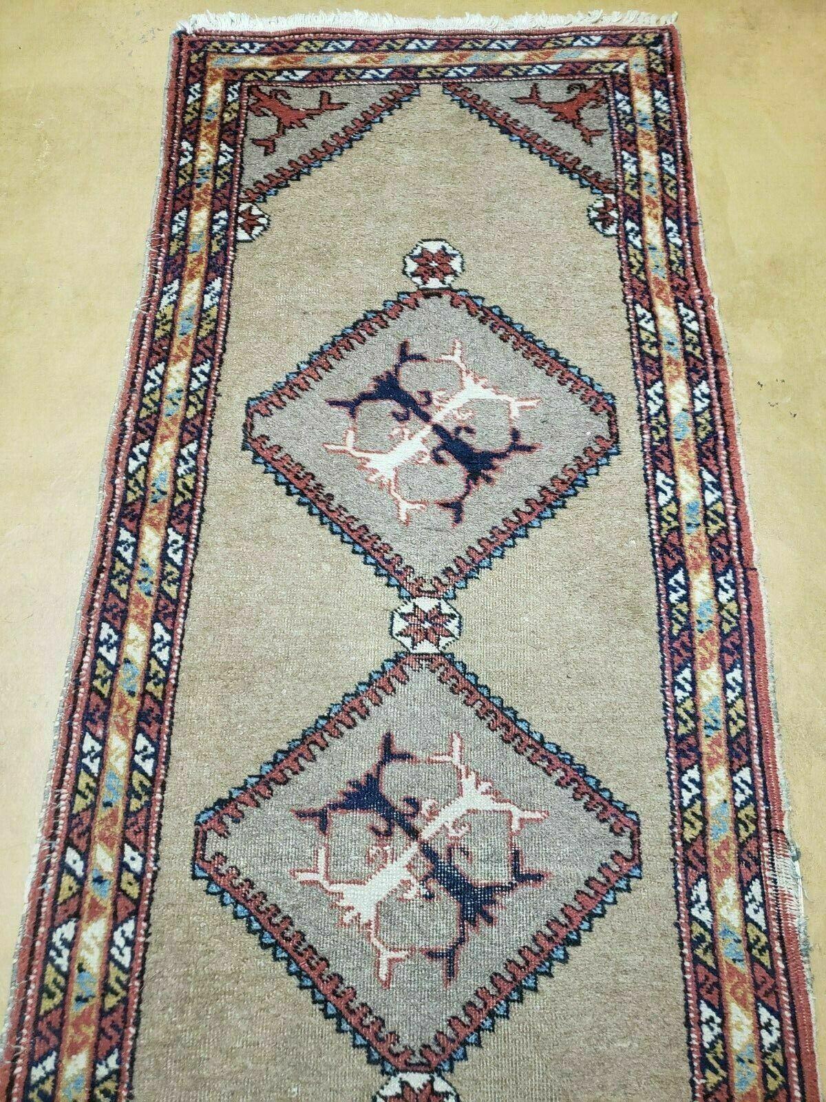 Persian Sarab Runner 2 x 11, Antique Tribal Persian Runner Rug - Nuvé