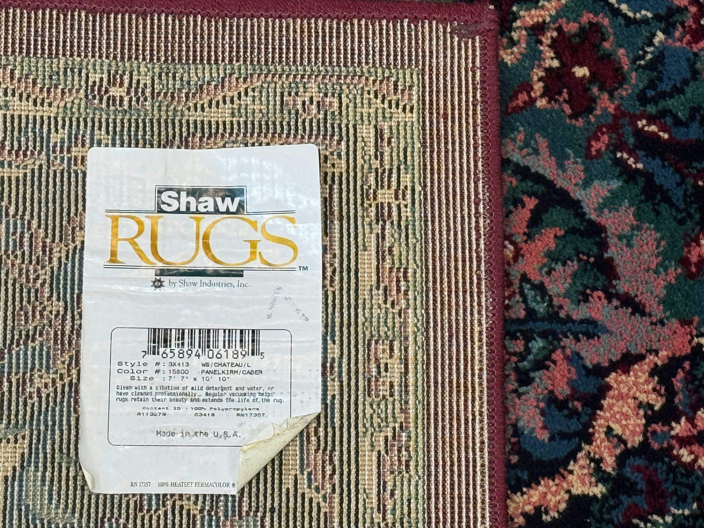 Multicolor Panel Kirman Rug 8x11 - Nuvé