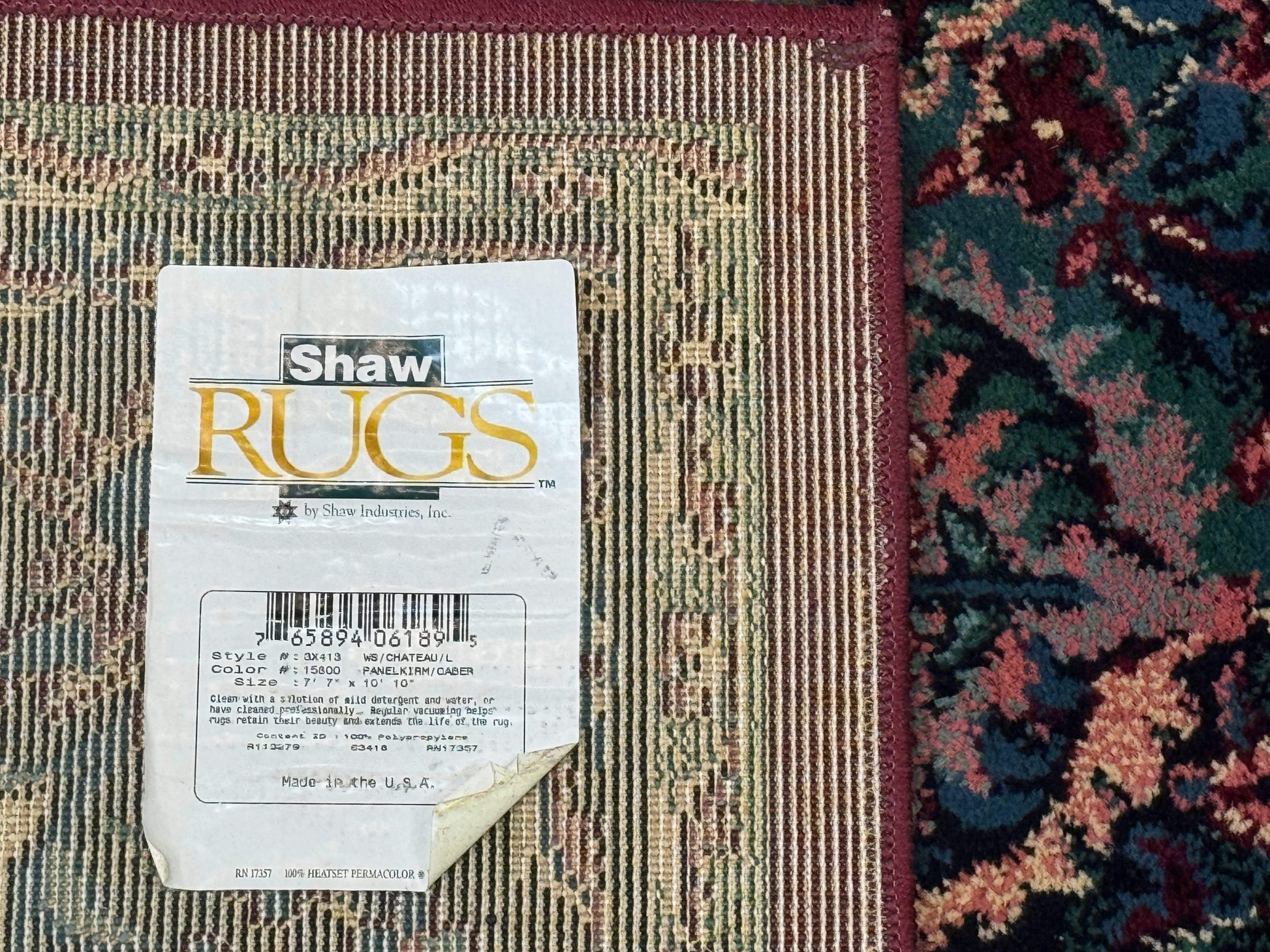 Multicolor Panel Kirman Rug 8x11 - Nuvé