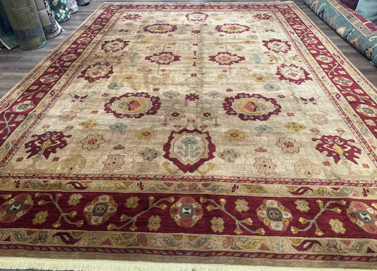 Karastan Rug 10x14, Antique Legends Oushak 2200-203, Vintage, Wool Pile - Nuvé