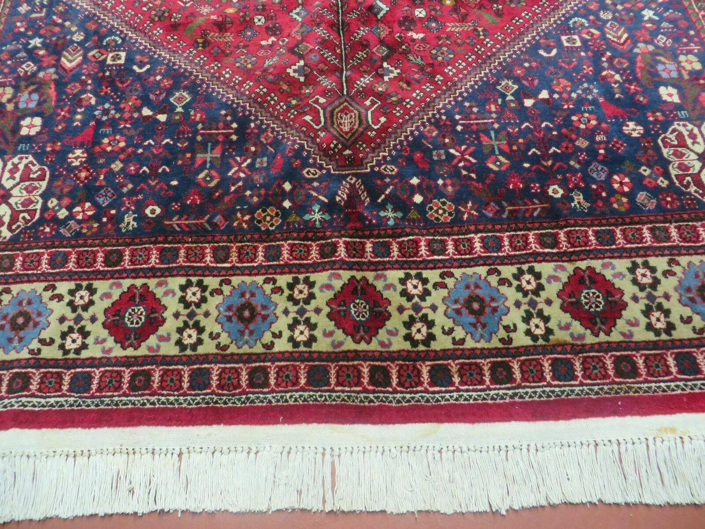 Persian Tribal Rug 7x10, Shiraz Carpet, Abadeh Rug - Nuvé