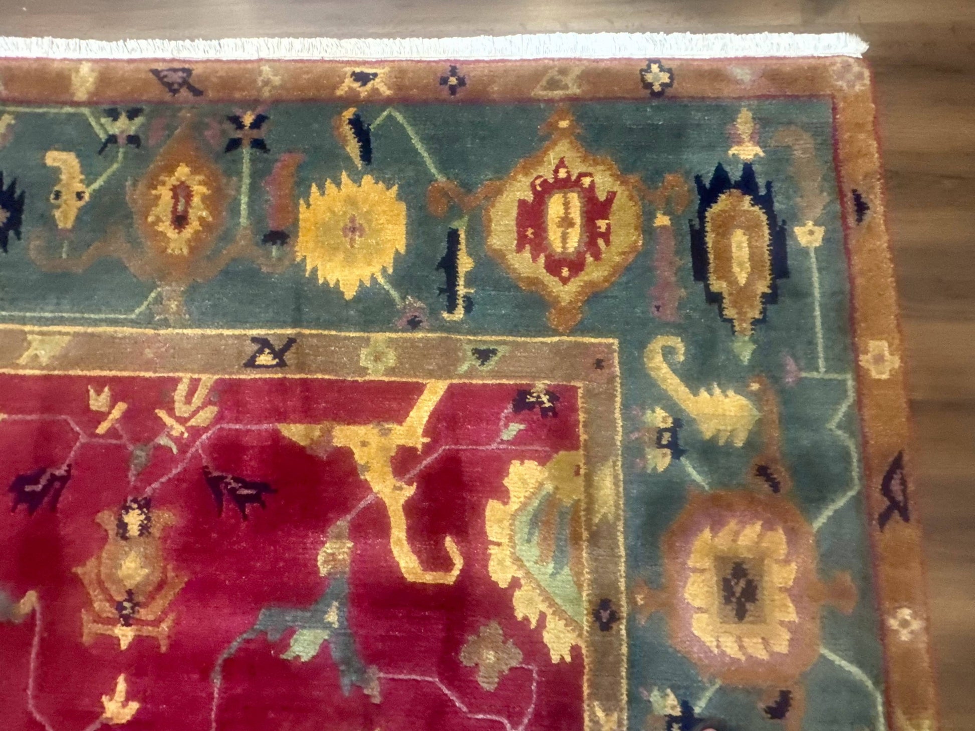 Tufenkian Rug 8x10, Tibetan Room Sized Carpet, Soft Thick Wool Pile - Nuvé
