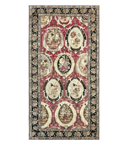 Antique Caucasian Karabakh Rug 5x10