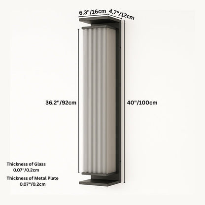 Baraq Outdoor Wall Lamp - Nuvé