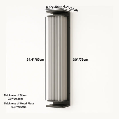 Baraq Outdoor Wall Lamp - Nuvé