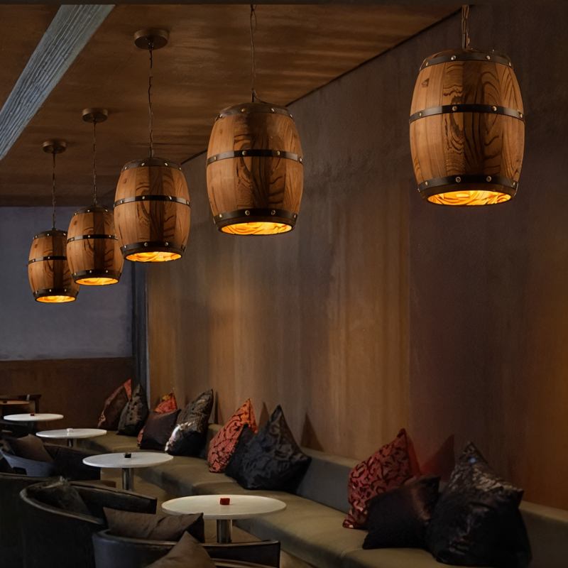 Barrel Pendant Light - Nuvé