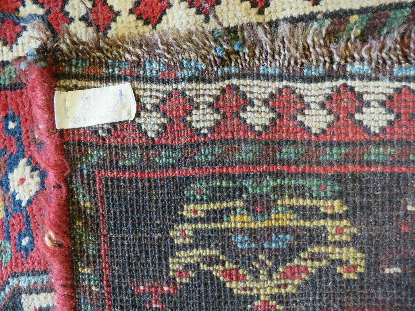 3' 3" X 10' Hand-Knotted Antique Handmade Caucasian Kazak Wool Runner Rug - Nuvé