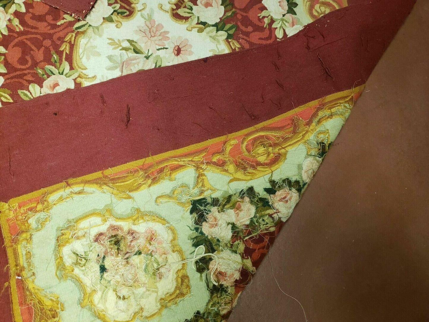 3' X 5' Antique Handmade French Aubusson Weave Savonnerie Needlepoint Rug Nice - Nuvé