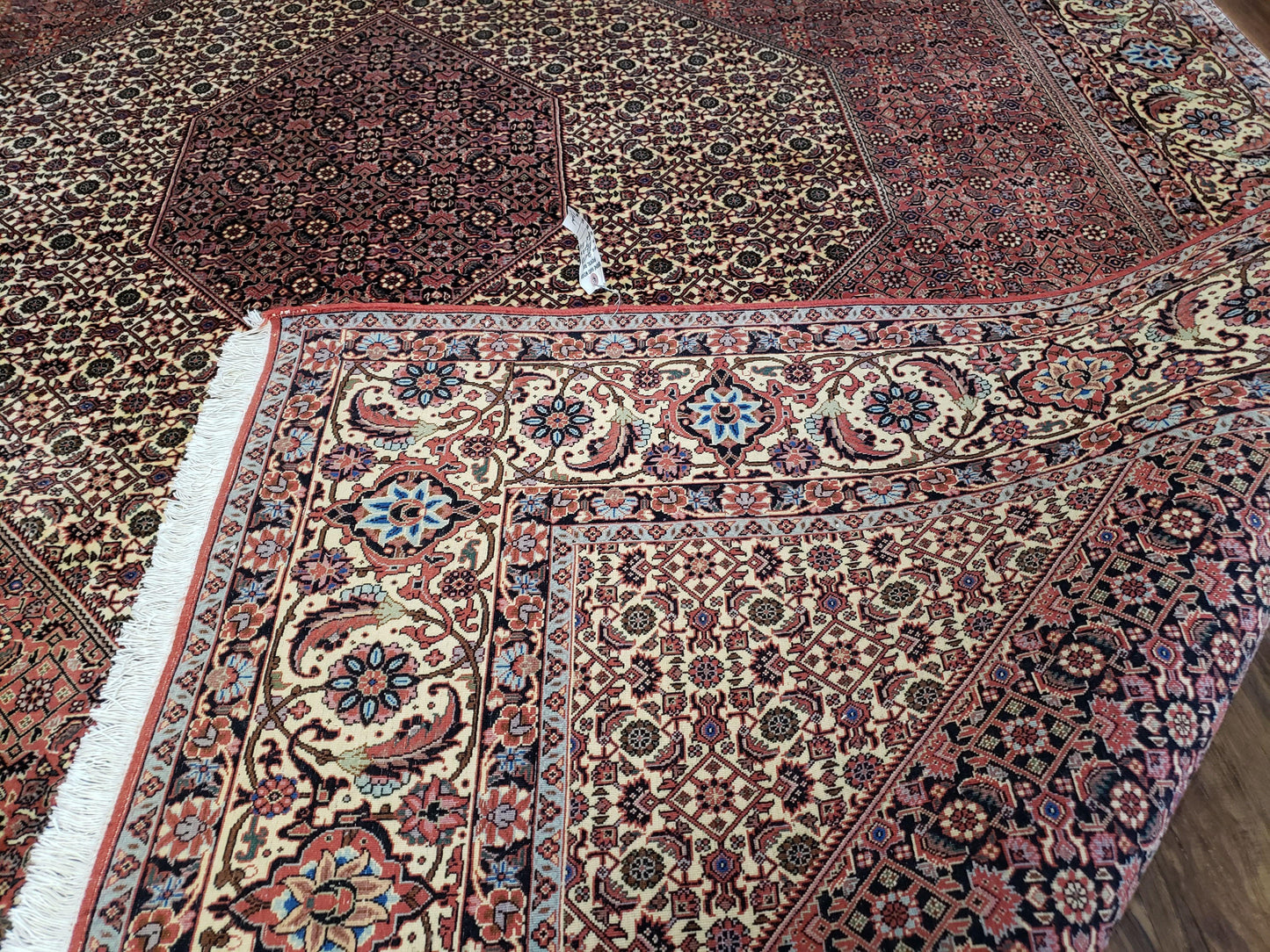 Persian Bijar Rug 8x11 - Herati Mahi Pattern - Nuvé