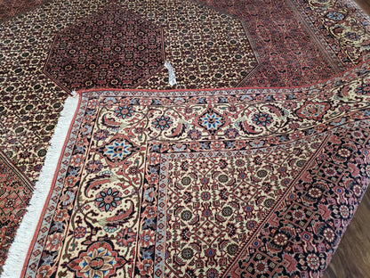 Persian Bijar Rug 8x11 - Herati Mahi Pattern - Nuvé