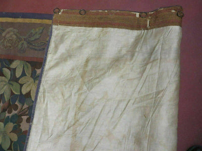 Antique French Tapestry 5x6 French Handmade Aubusson Nature One Of A Kind Rare - Nuvé